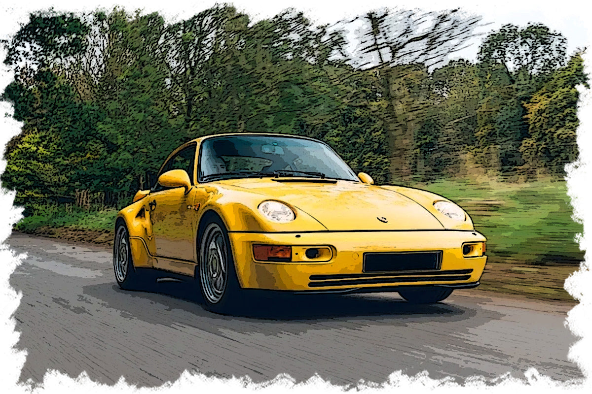*PREORDER* Make Up Co., Ltd. / Vision 1:43 Porsche 911 (964) Turbo S Exclusive Flachbau 1994