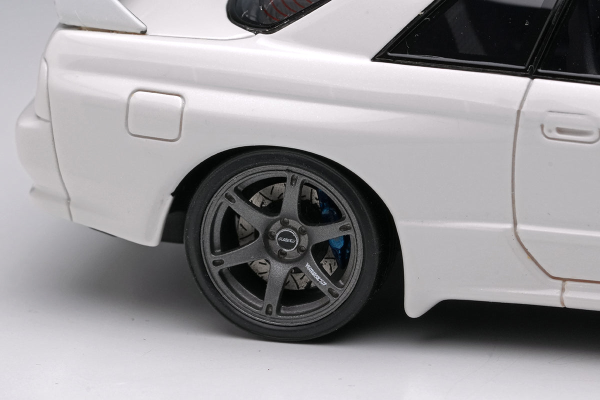 *PREORDER* Make Up Co., Ltd / Eidolon 1:43 Nissan Skyline GT-R (BNR32) Mine's BUILT BY LEGENDS in Shiranami White