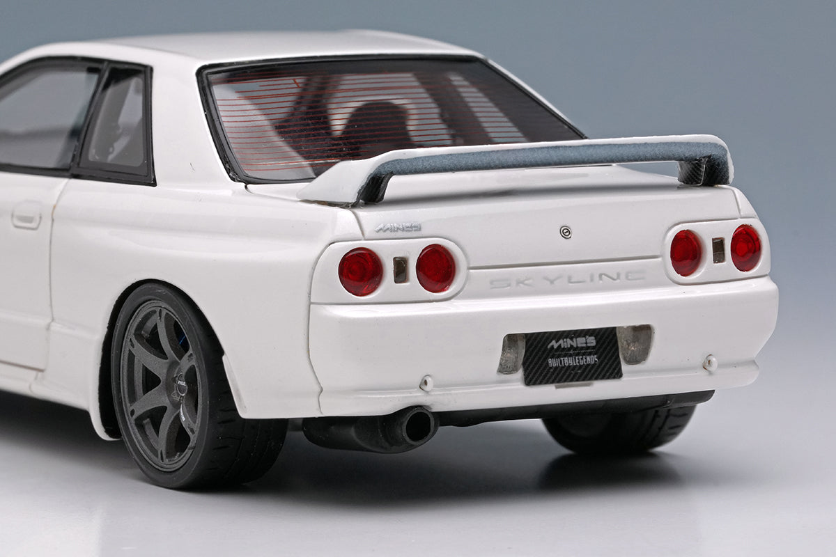 *PREORDER* Make Up Co., Ltd / Eidolon 1:43 Nissan Skyline GT-R (BNR32) Mine's BUILT BY LEGENDS in Shiranami White