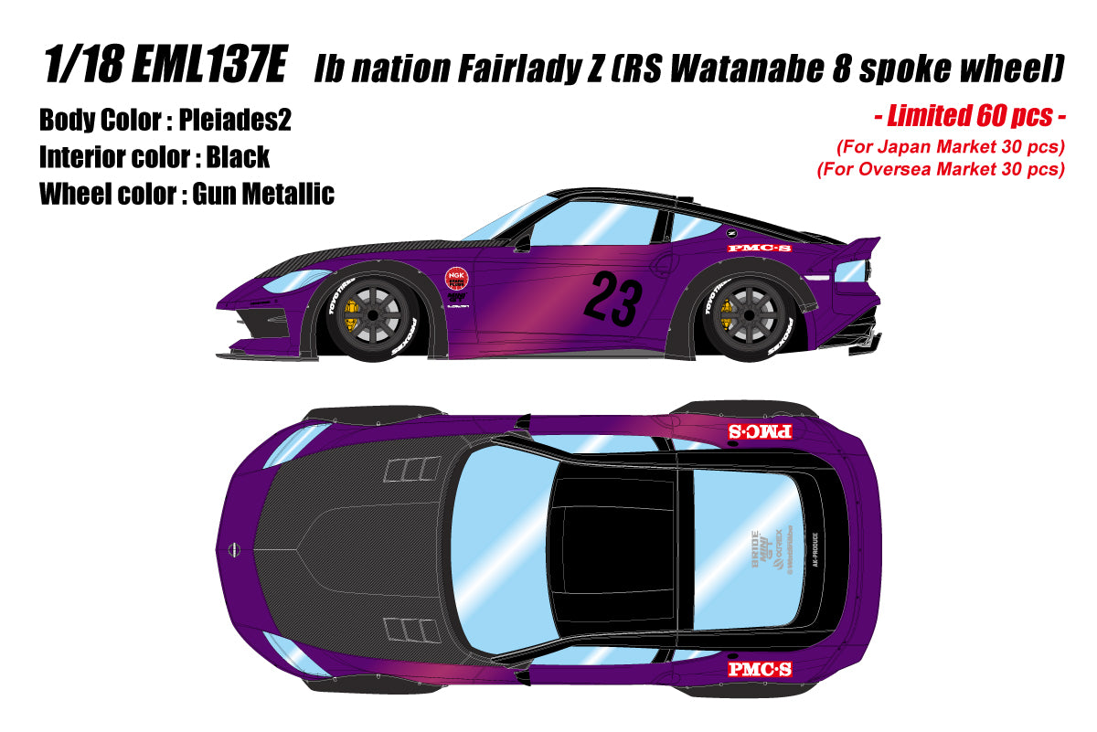 *PREORDER* Make Up Co., Ltd / Eidolon 1:18 Nissan Fairlady Z (RZ34) LB★Nation