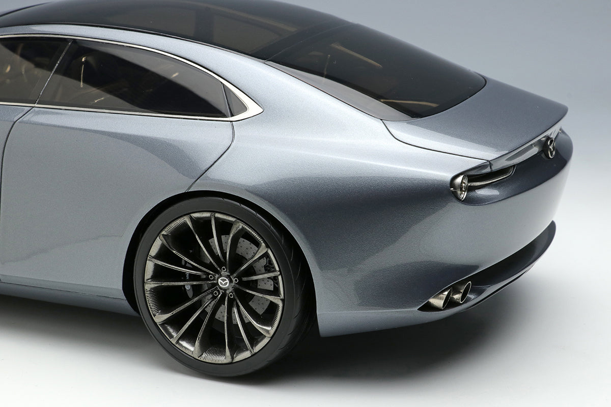 Make Up Co., Ltd / Eidolon 1:18 Mazda Vision-Coupe 2017 in Metallic Gray
