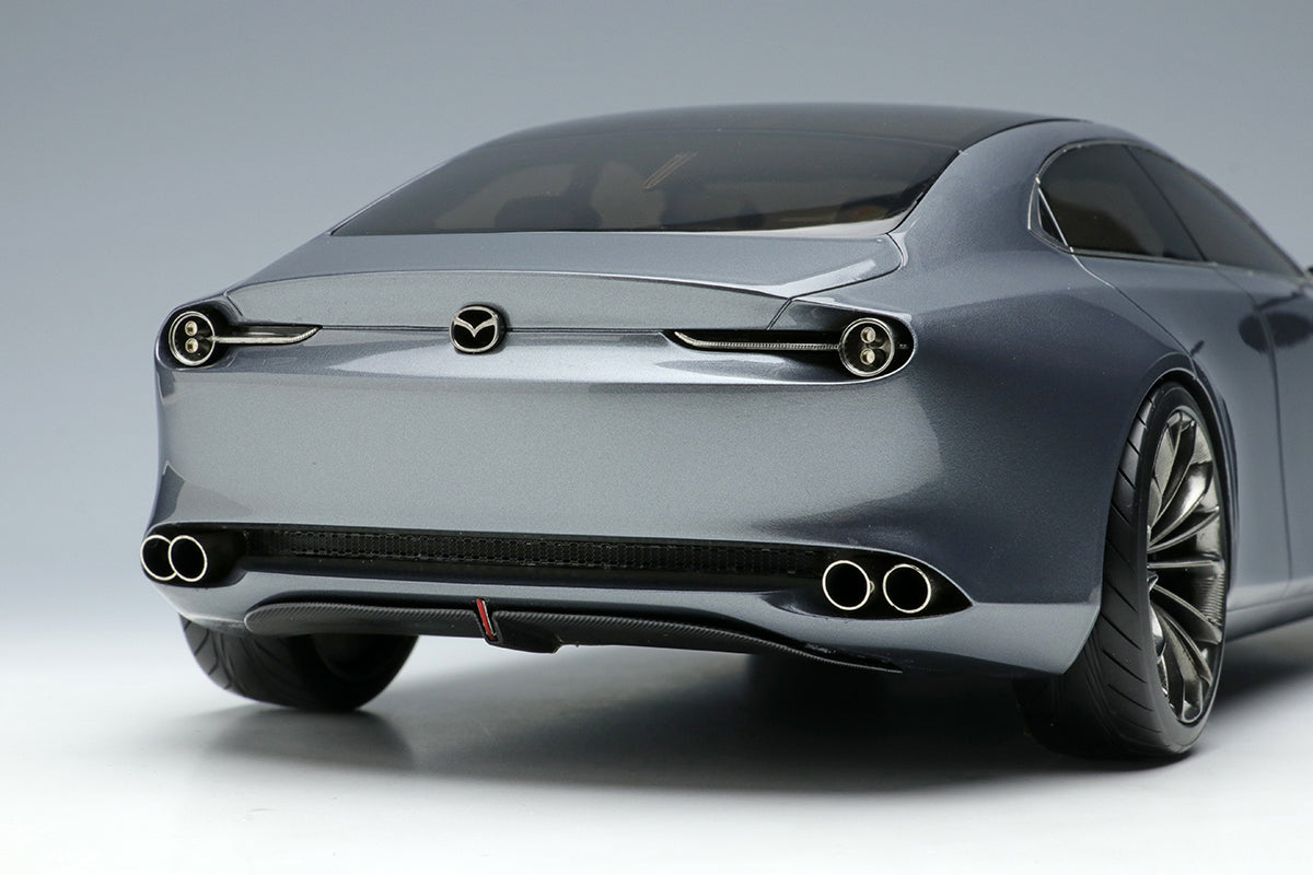 Make Up Co., Ltd / Eidolon 1:18 Mazda Vision-Coupe 2017 in Metallic Gray