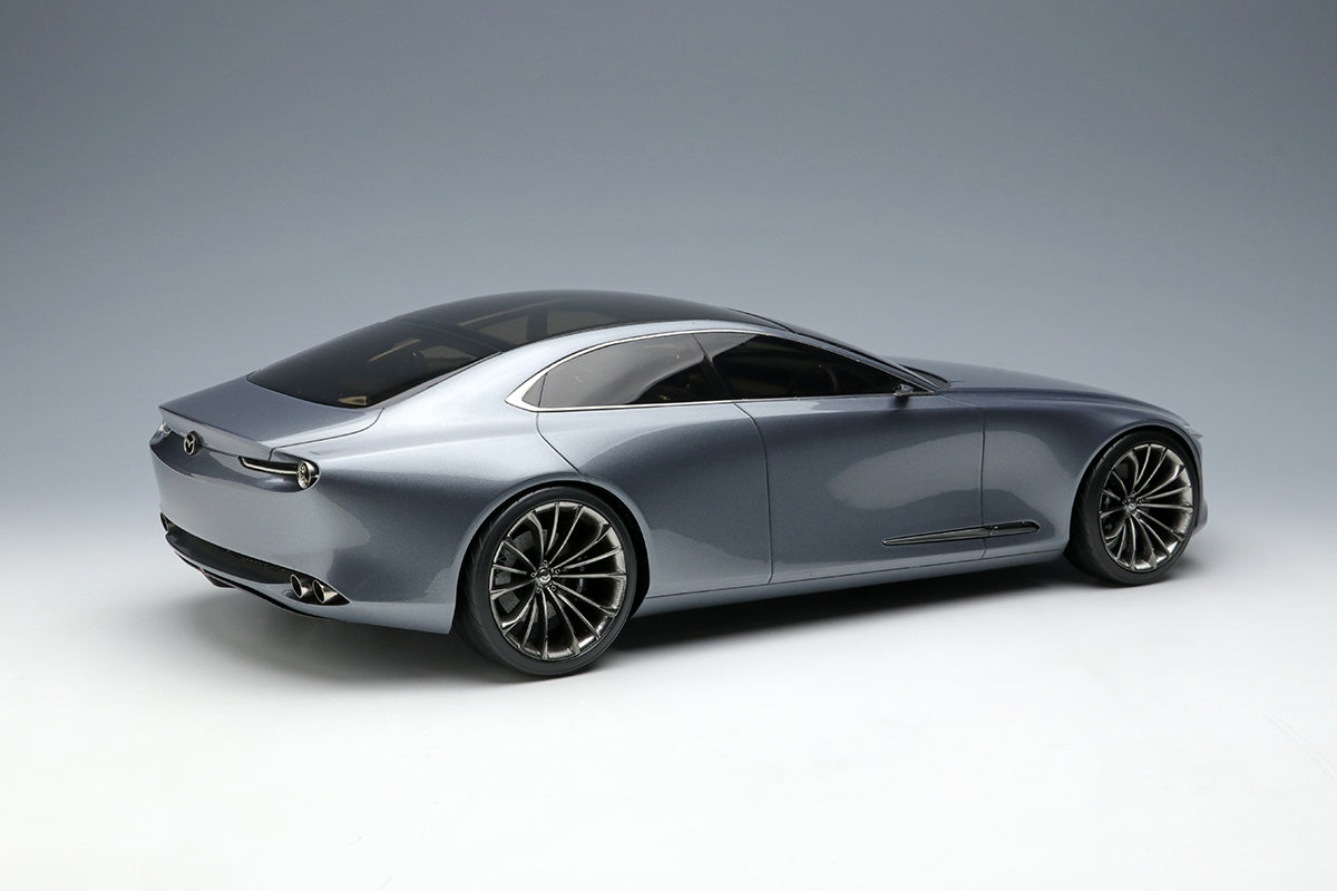 Make Up Co., Ltd / Eidolon 1:18 Mazda Vision-Coupe 2017 in Metallic Gray