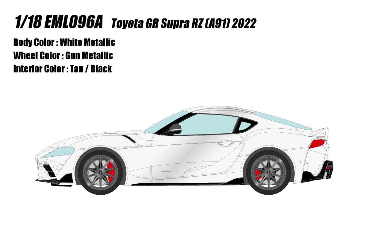 Make Up Co., Ltd. / EIDOLON 1:18 Toyota GR Supra RZ (A91) 2022 Japanese Version