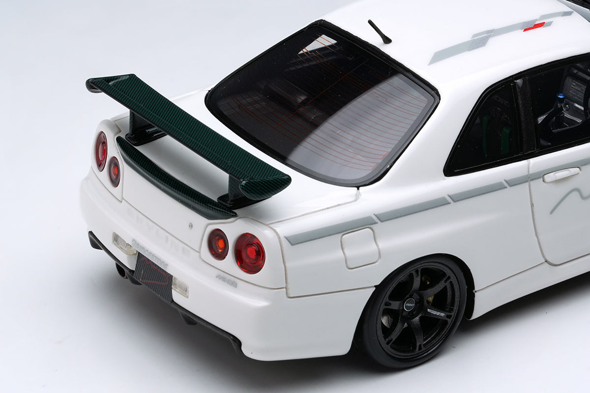 Make Up Co., Ltd / Eidolon 1:43 Nissan Skyline (BNR34) GT-R Mine's V-Spec N1 Tokyo Auto Salon 2024