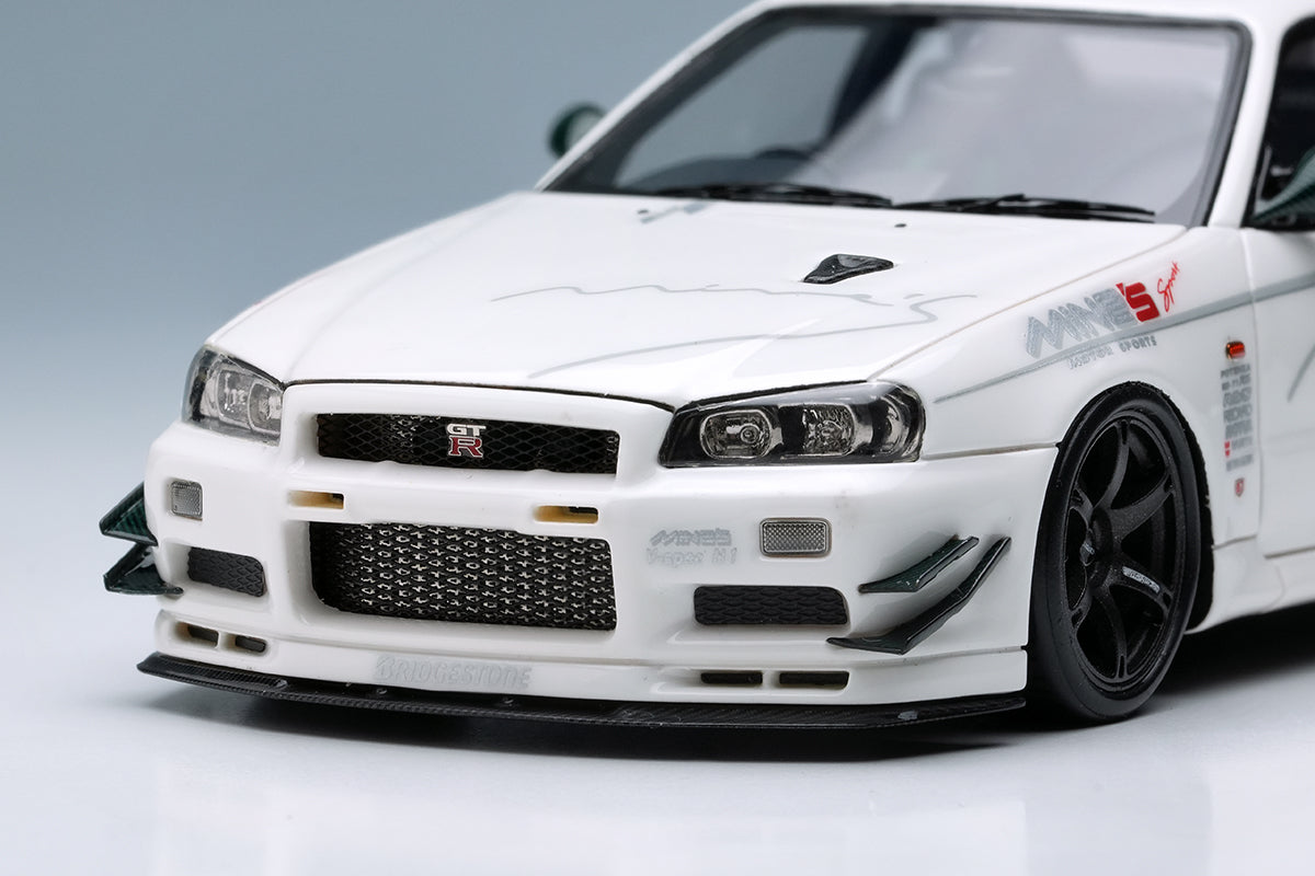 Make Up Co., Ltd / Eidolon 1:43 Nissan Skyline (BNR34) GT-R Mine's V-Spec N1 Tokyo Auto Salon 2024