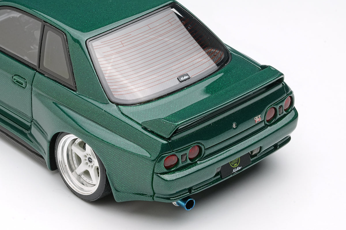 *PREORDER* Make Up Co., Ltd / Eidolon 1:43 Nissan Skyline GT-R (BNR32) Garage Active Skyline GT-R Wide Body Carbon-R No.9