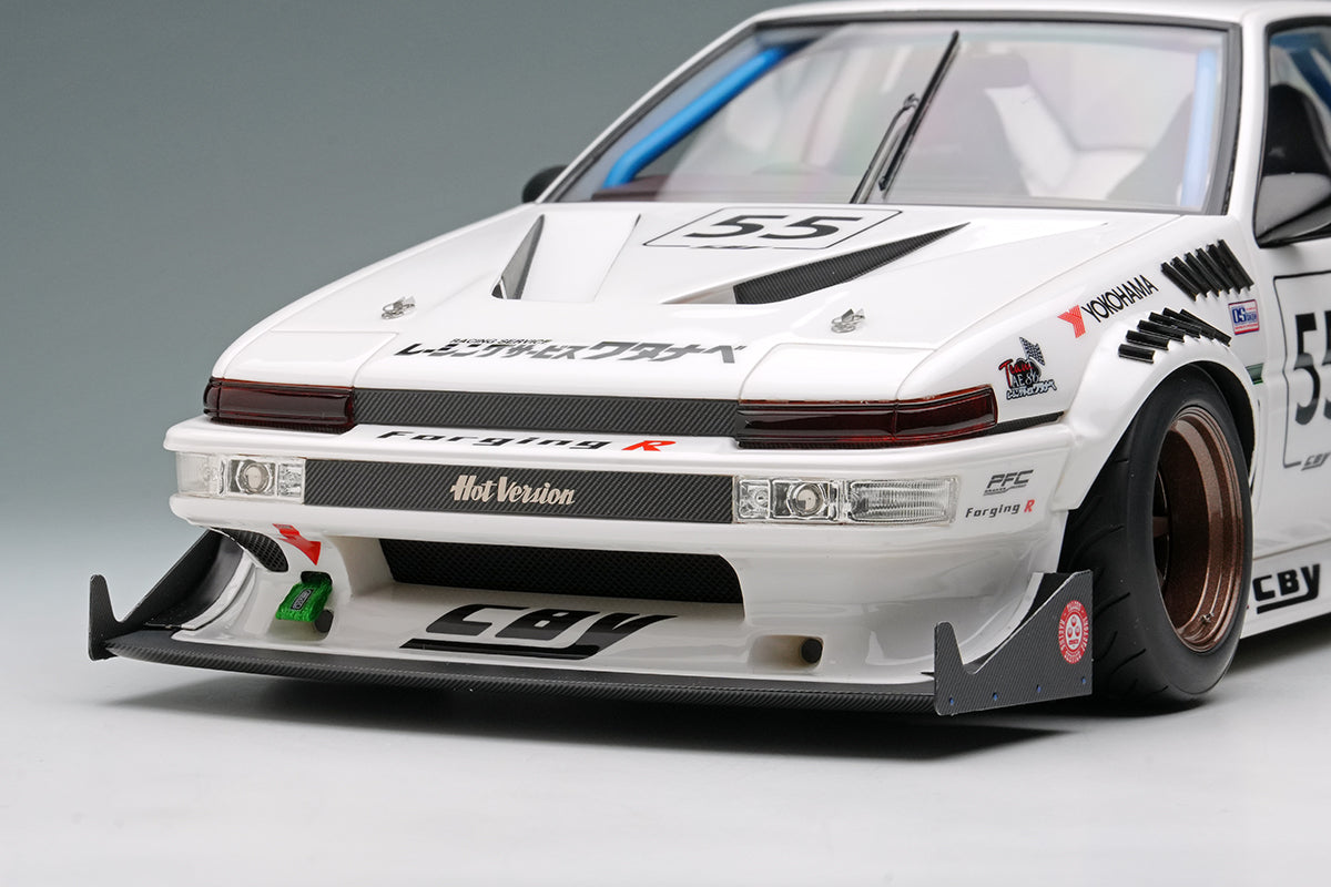 *PREORDER* Make Up Co., Ltd. 1:18 Toyota Sprinter Trueno (AE86) 3Door Crystal Body Yokohama Edition