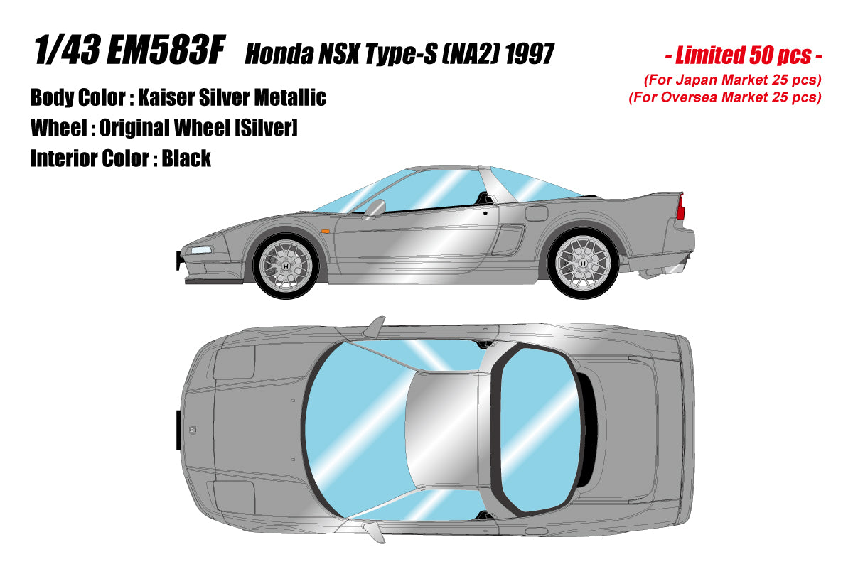 *PREORDER* Make Up Co., Ltd / Eidolon 1:43 Honda NSX type S (NA2) 1997