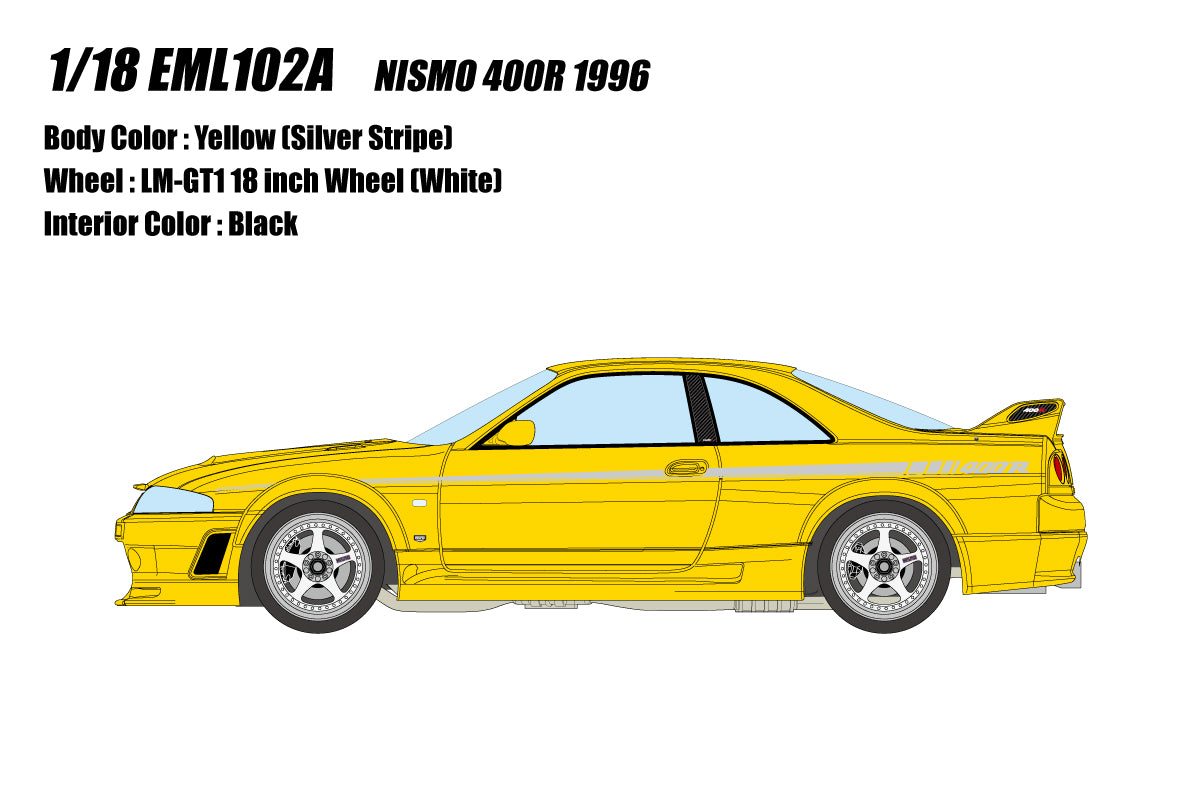 Make Up Co., Ltd / Eidolon 1:18 Nissan Skyline GT-R (BCNR33) NISMO 400R Edition