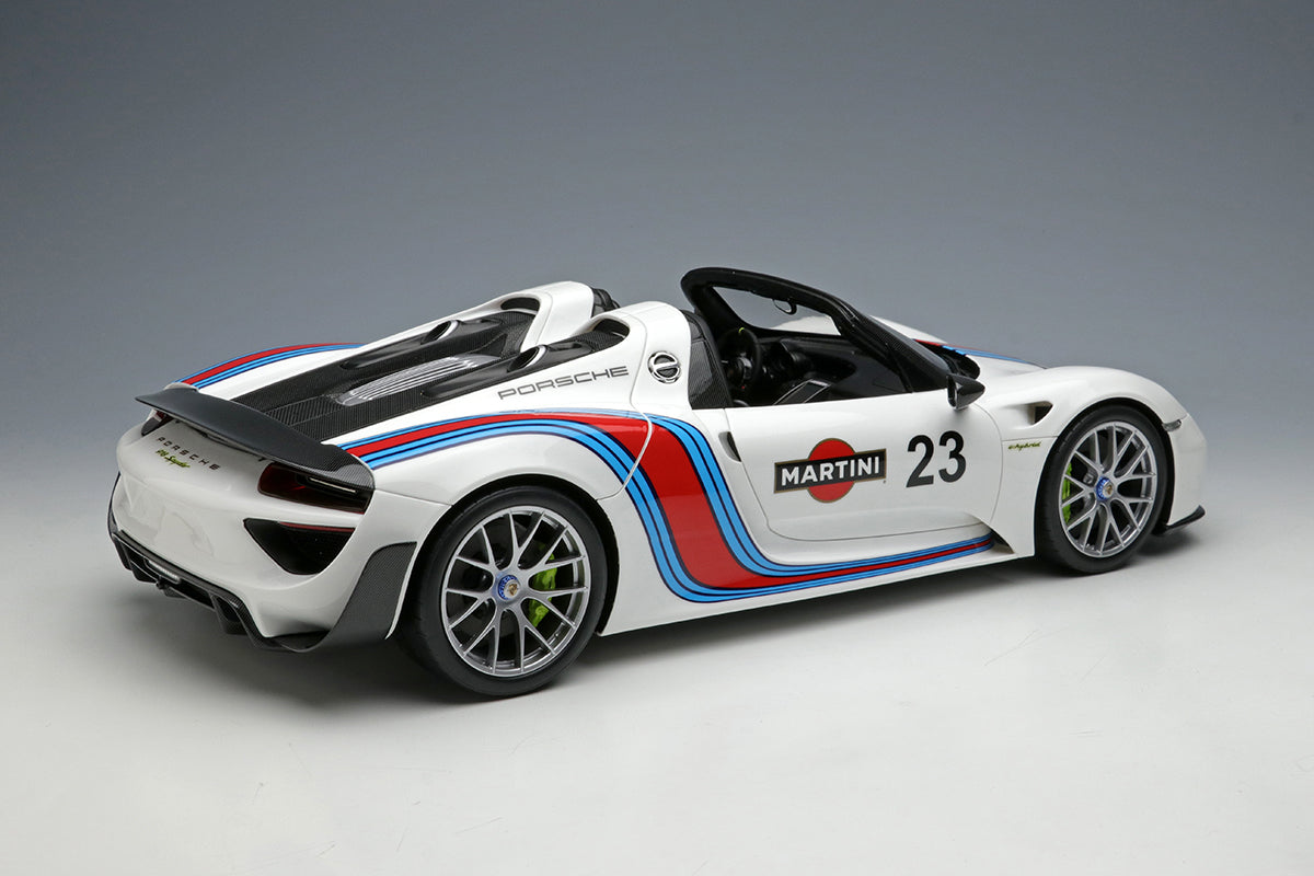 Make Up Co., Ltd / Eidolon 1:18 Porsche 918 Spyder 2011 Martini stripe