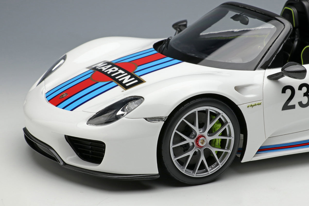 Make Up Co., Ltd / Eidolon 1:18 Porsche 918 Spyder 2011 Martini stripe