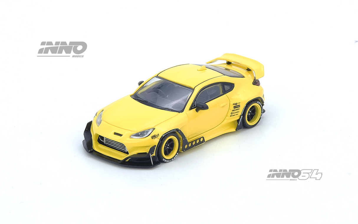 INNO64 1:64 Toyota GR86 "PANDEM" in Yellow