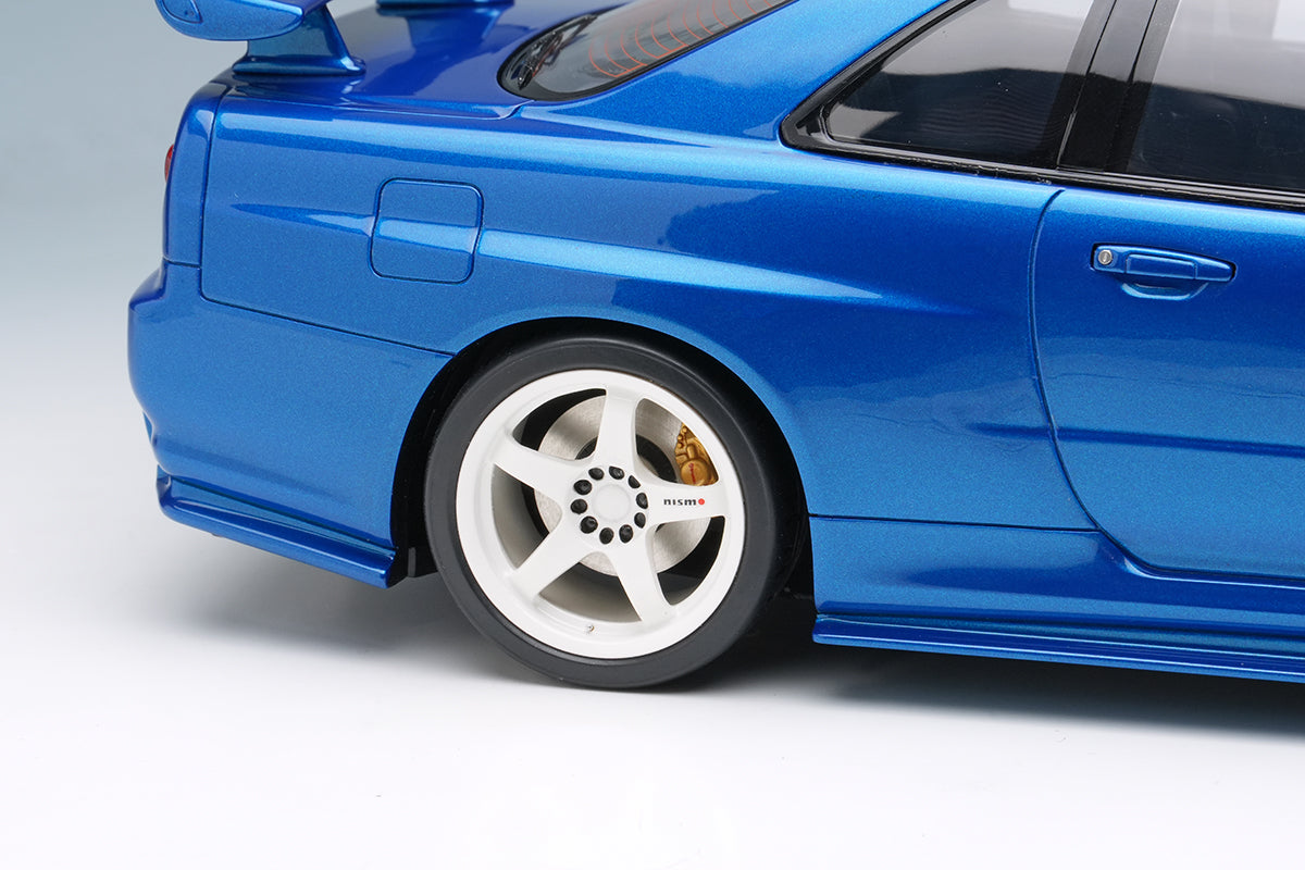 Make Up Co., Ltd / Eidolon 1:18 Nissan Skyline GT-R (BNR34) NISMO S-Tune Version 2004 in Bayside Blue