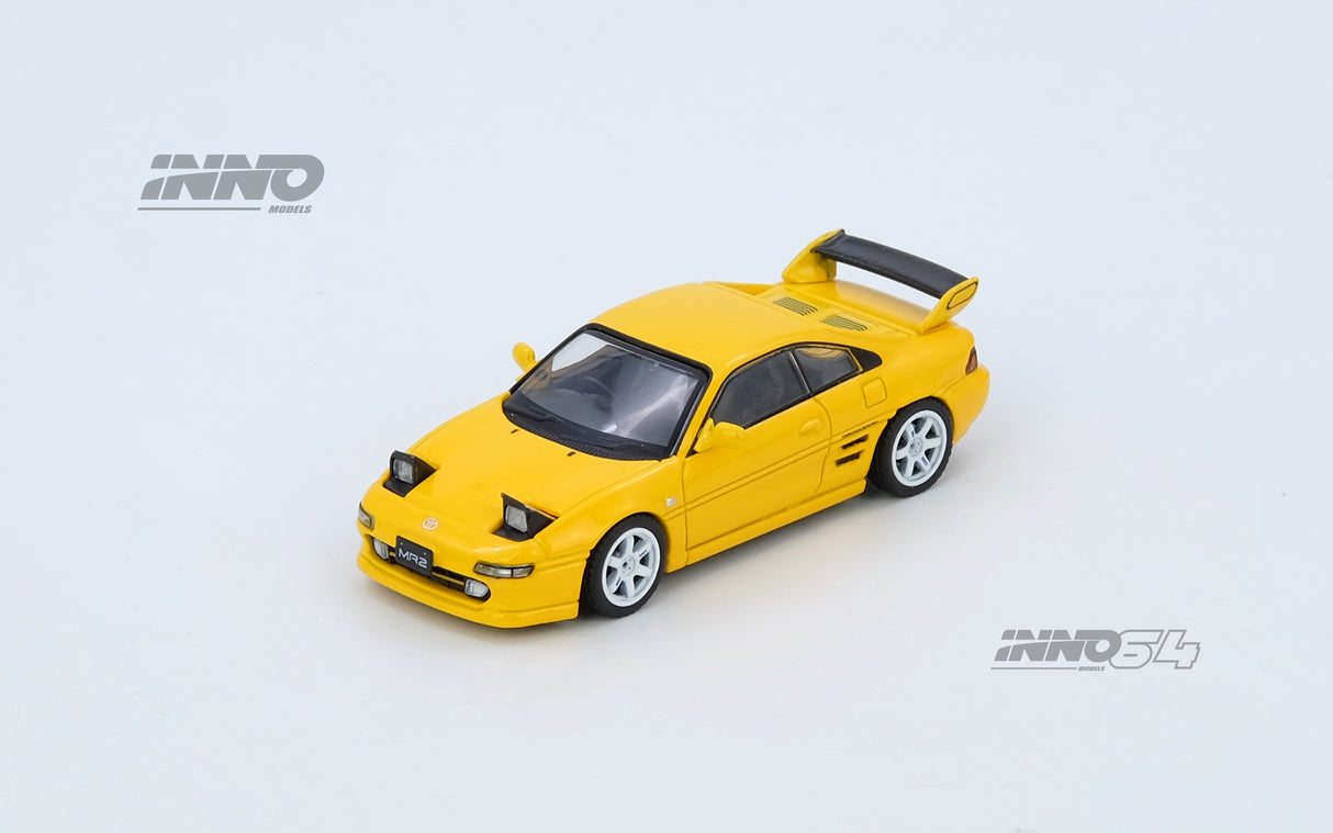 *PREORDER* INNO64 1:64 Toyota MR2 (SW20) in Yellow