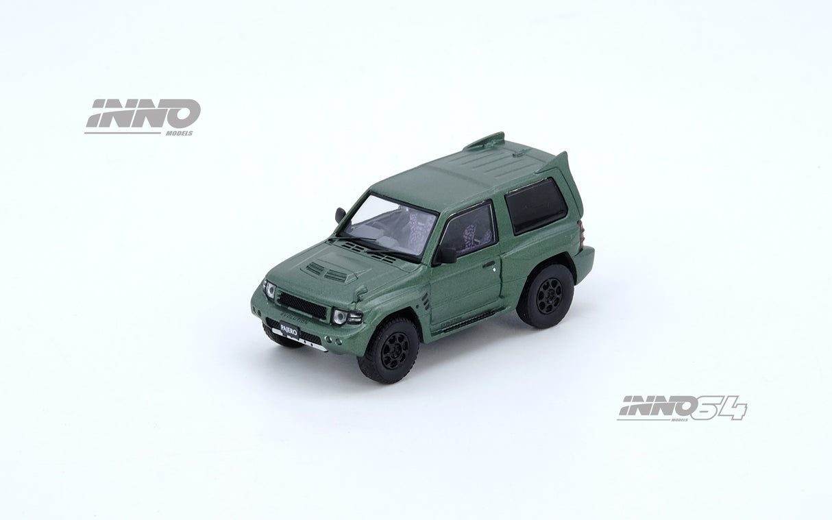 *PREORDER* INNO64 1:64 Mitsubishi Pajero Evolution in Satin Green