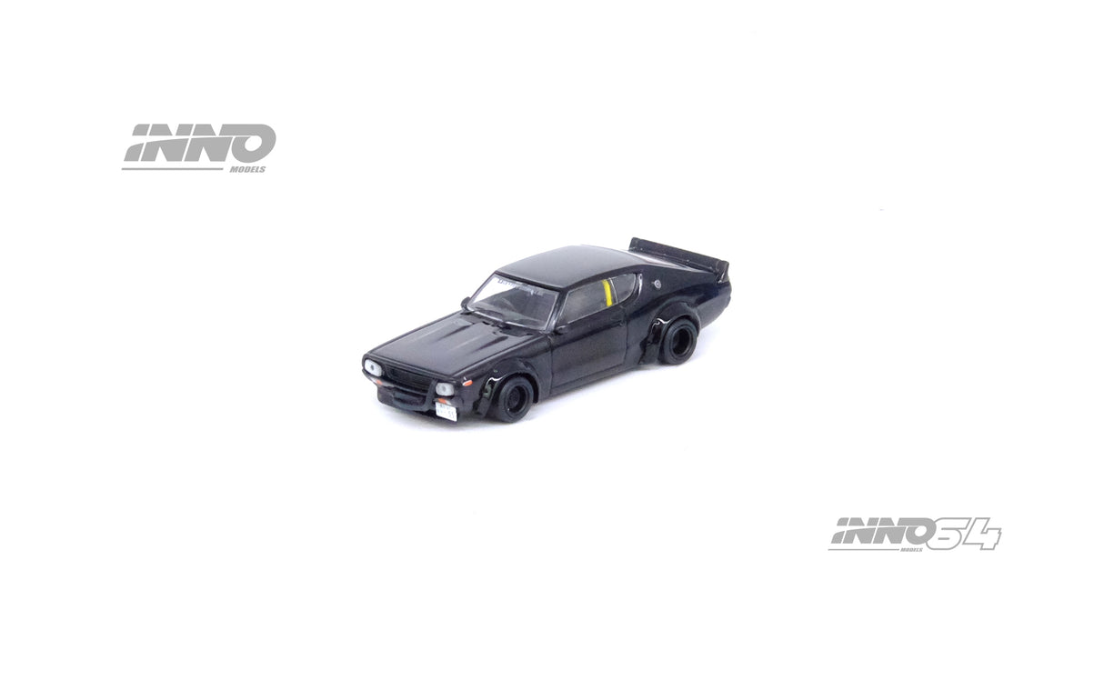 INNO64 1:64 Nissan Skyline 2000GT-R (KPGC110) "KENMERI" in Black