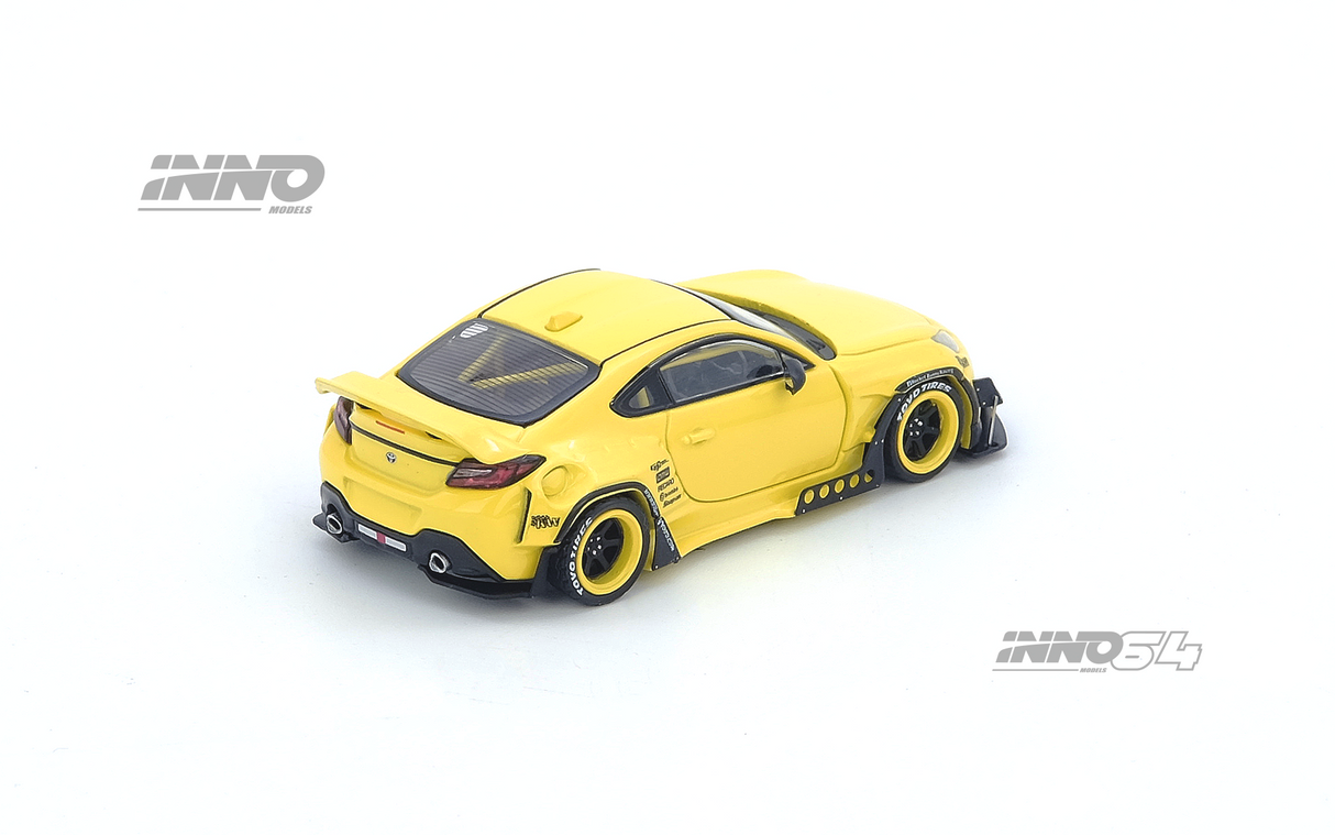 INNO64 1:64 Toyota GR86 "PANDEM" in Yellow