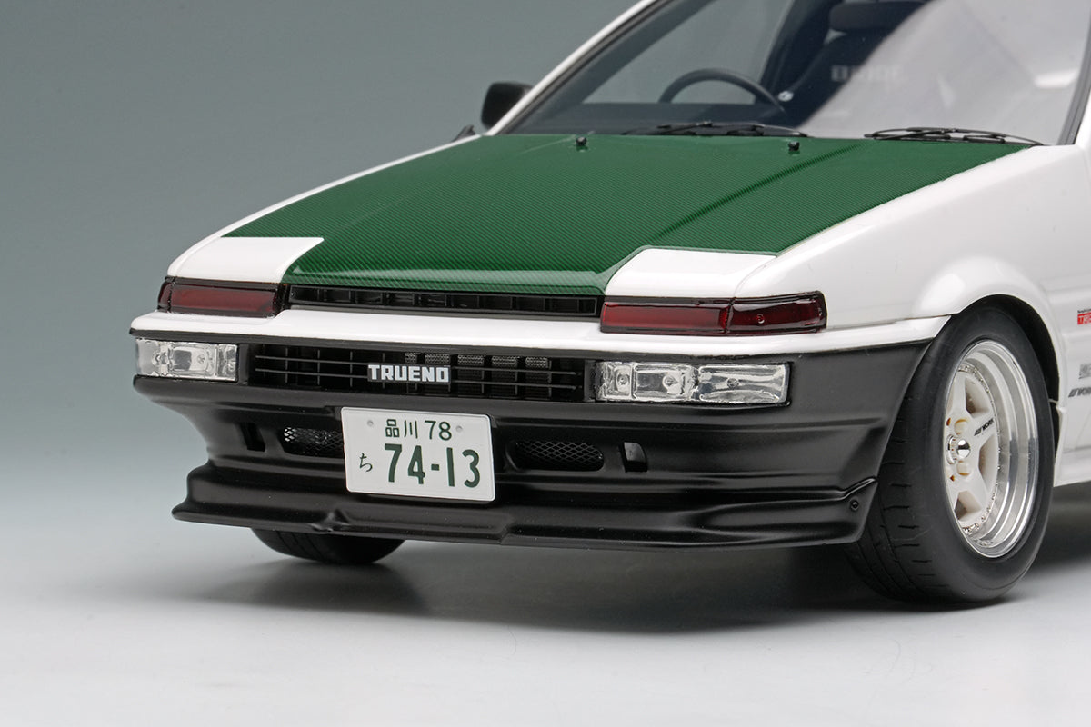 *PREORDER* Make Up Co., Ltd. 1:18 Toyota Sprinter Trueno (AE86) 3Door TK-Street Late Ver. – White