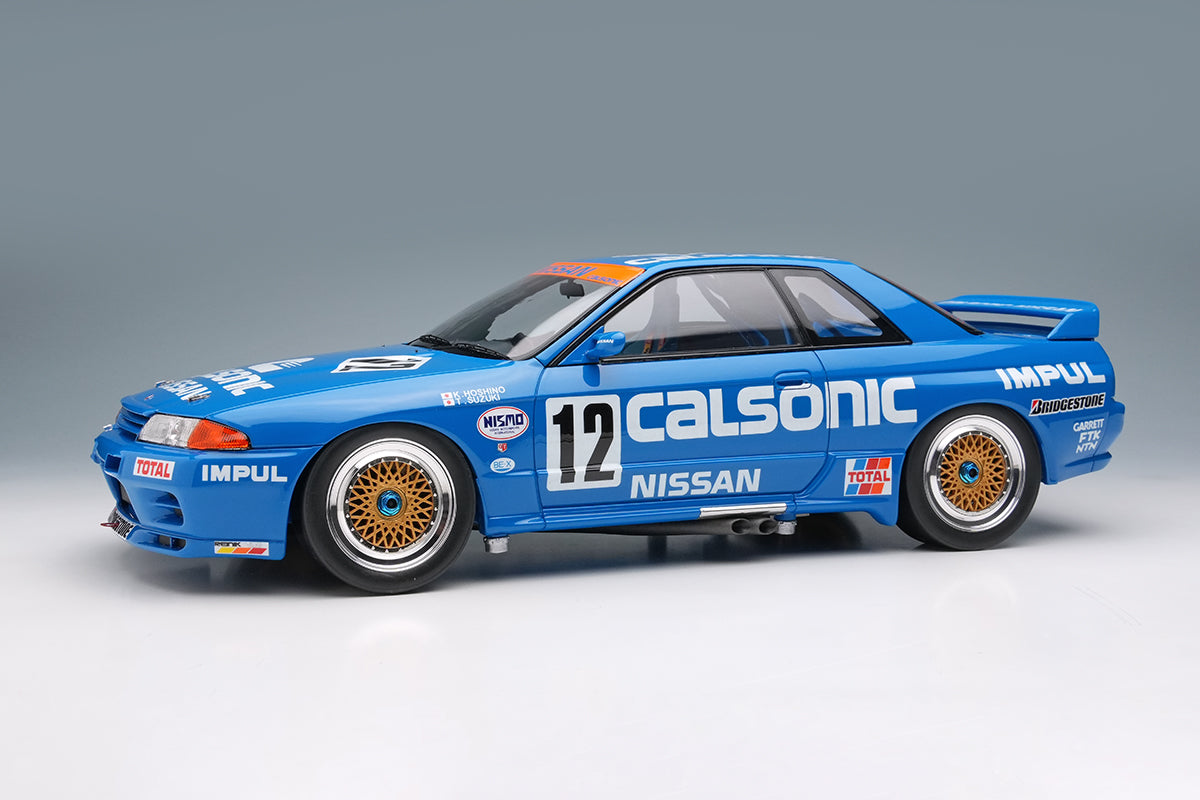 Make Up Co., Ltd / Eidolon 1:18 CALSONIC SKYLINE GT-R Gr.A JTC Nishi Nihon Circuit 1990 Winner