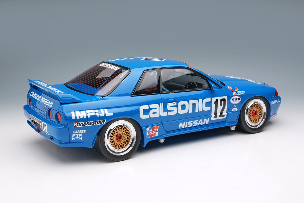 Make Up Co., Ltd / Eidolon 1:18 CALSONIC SKYLINE GT-R Gr.A JTC Nishi Nihon Circuit 1990 Winner