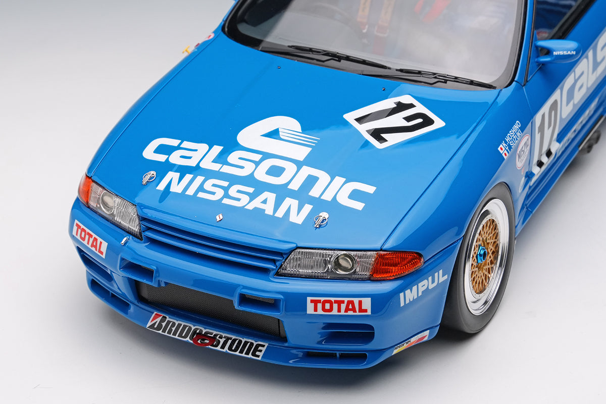 Make Up Co., Ltd / Eidolon 1:18 CALSONIC SKYLINE GT-R Gr.A JTC Nishi Nihon Circuit 1990 Winner