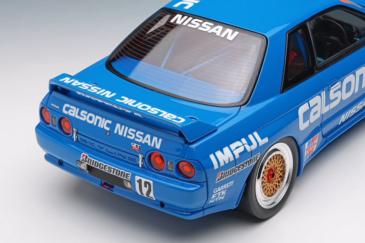 Make Up Co., Ltd / Eidolon 1:18 CALSONIC SKYLINE GT-R Gr.A JTC Nishi Nihon Circuit 1990 Winner