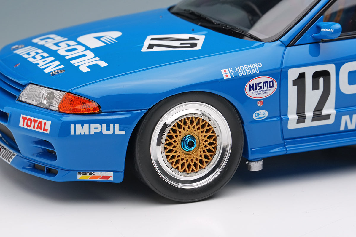 Make Up Co., Ltd / Eidolon 1:18 CALSONIC SKYLINE GT-R Gr.A JTC Nishi Nihon Circuit 1990 Winner