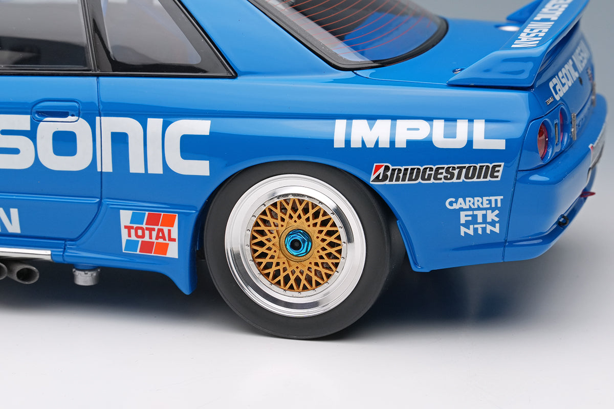 Make Up Co., Ltd / Eidolon 1:18 CALSONIC SKYLINE GT-R Gr.A JTC Nishi Nihon Circuit 1990 Winner