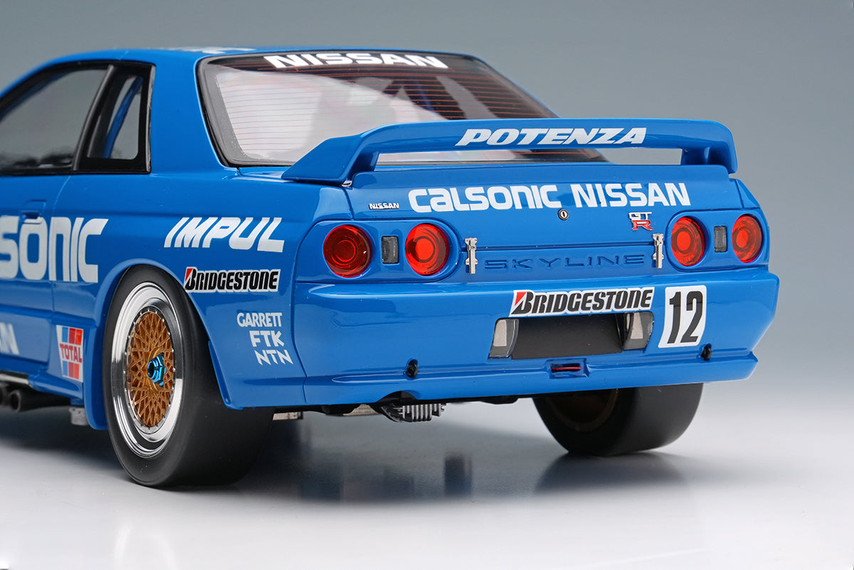 Make Up Co., Ltd / Eidolon 1:18 CALSONIC SKYLINE GT-R Gr.A JTC Nishi Nihon Circuit 1990 Winner