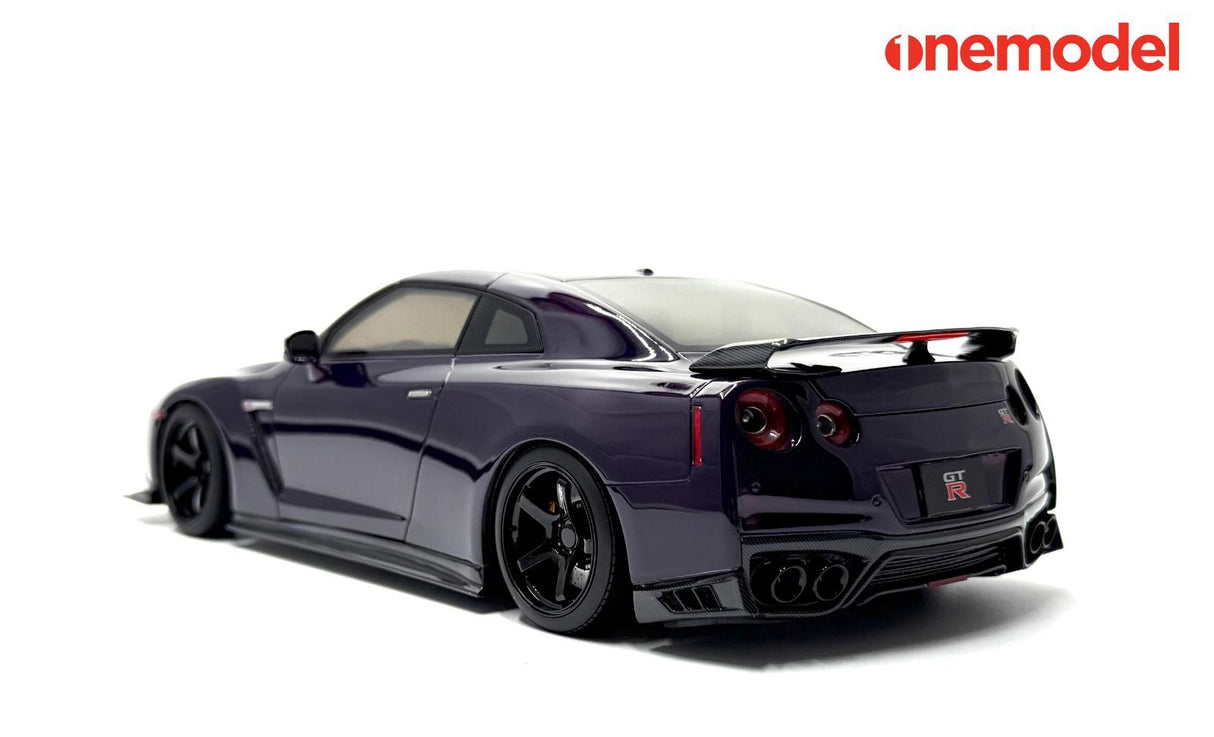 *PREORDER* One Model 1:18 Nissan GT-R R35 Custom Edition in Midnight Purple