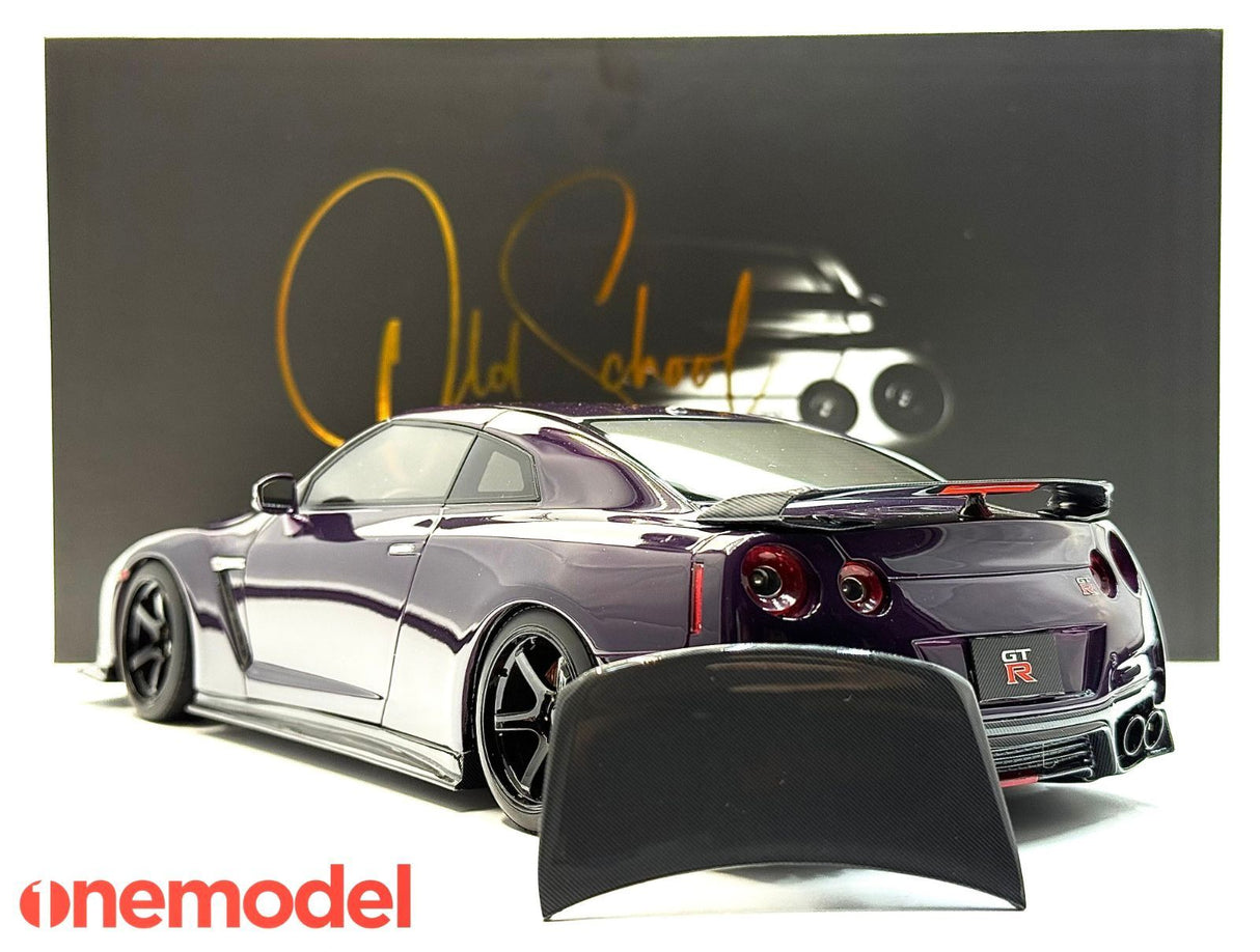 *PREORDER* One Model 1:18 Nissan GT-R R35 Custom Edition in Midnight Purple