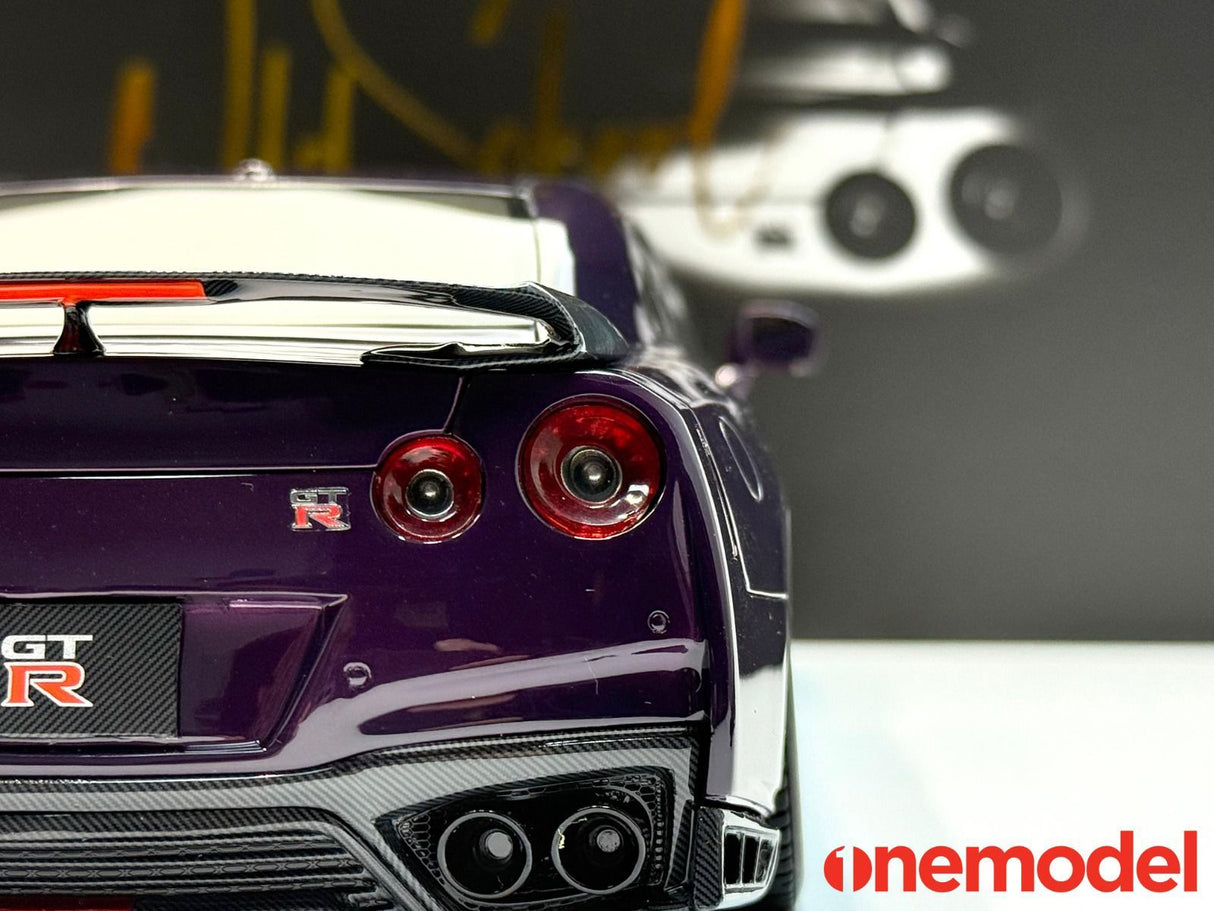 *PREORDER* One Model 1:18 Nissan GT-R R35 Custom Edition in Midnight Purple