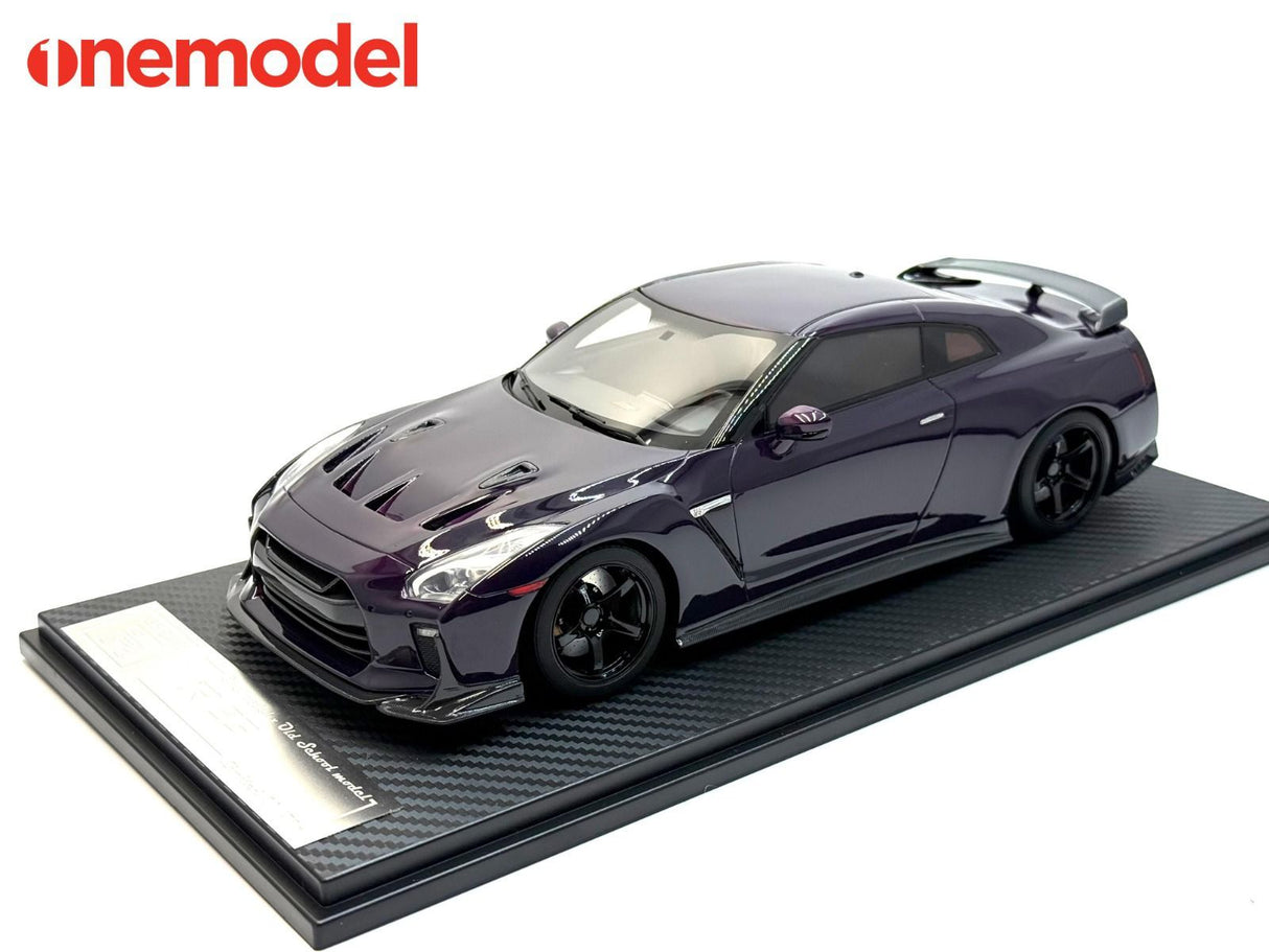 *PREORDER* One Model 1:18 Nissan GT-R R35 Custom Edition in Midnight Purple