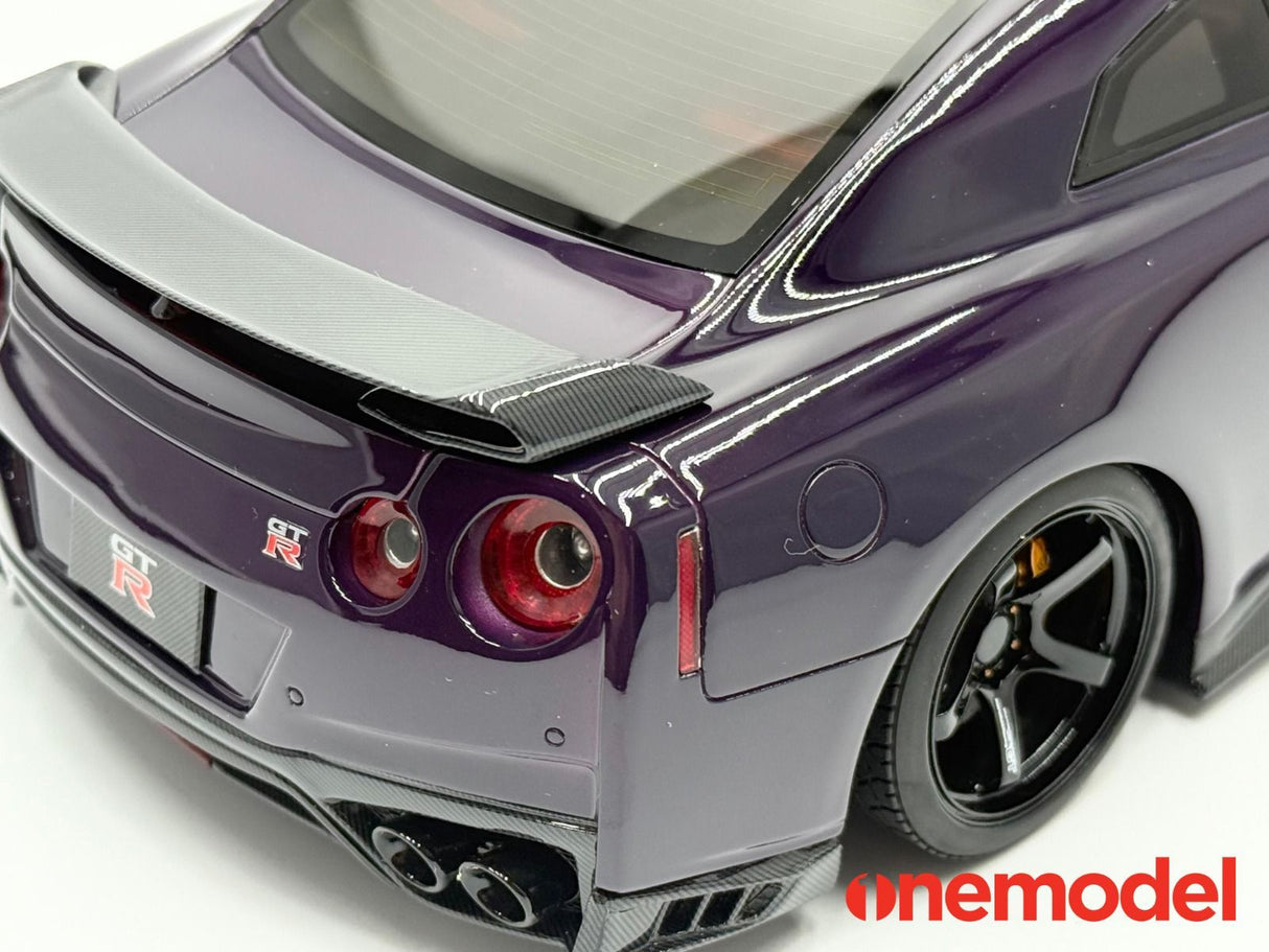 *PREORDER* One Model 1:18 Nissan GT-R R35 Custom Edition in Midnight Purple
