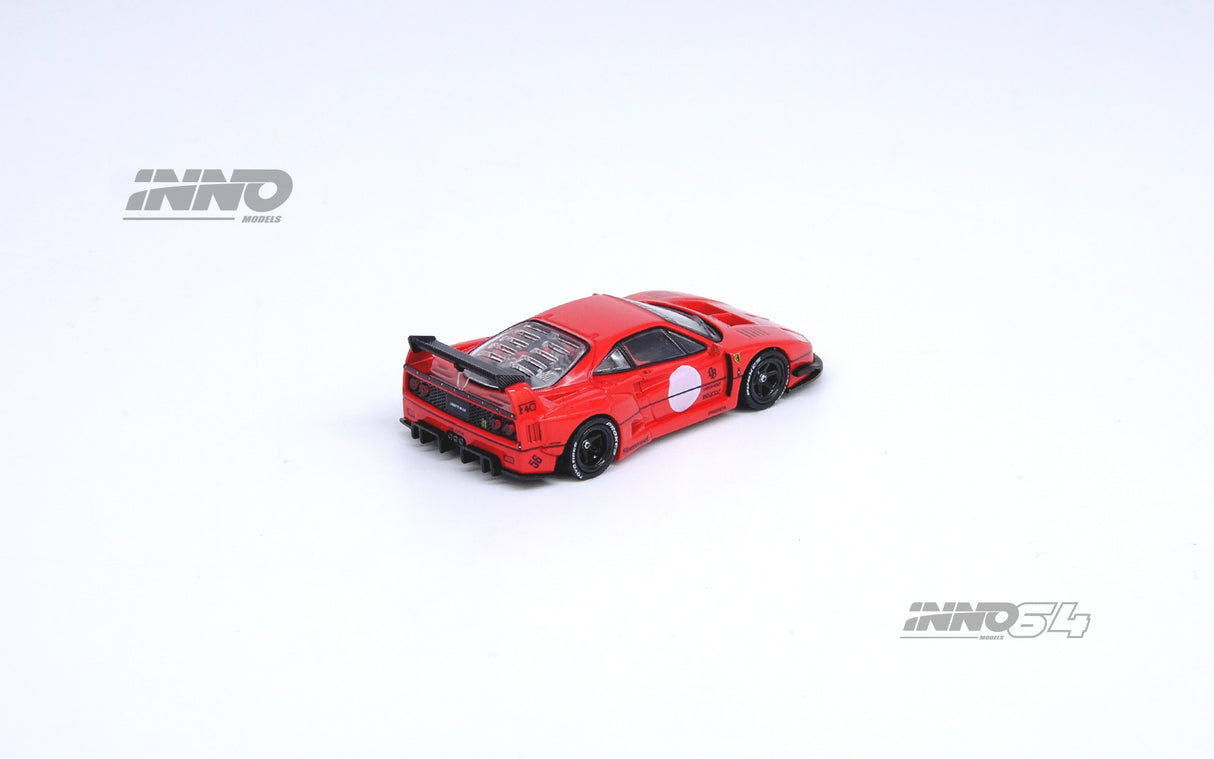INNO64 1/64 Ferrari F40 Liberty Walk in Red