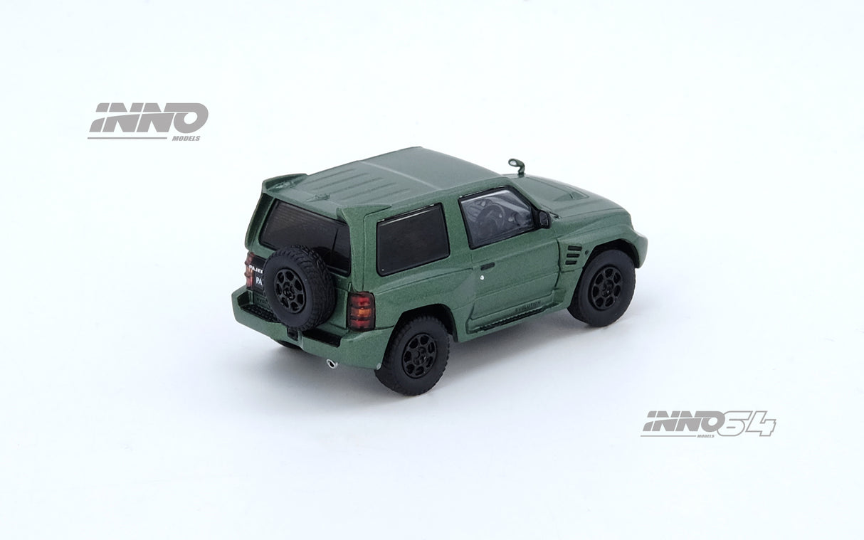 *PREORDER* INNO64 1:64 Mitsubishi Pajero Evolution in Satin Green