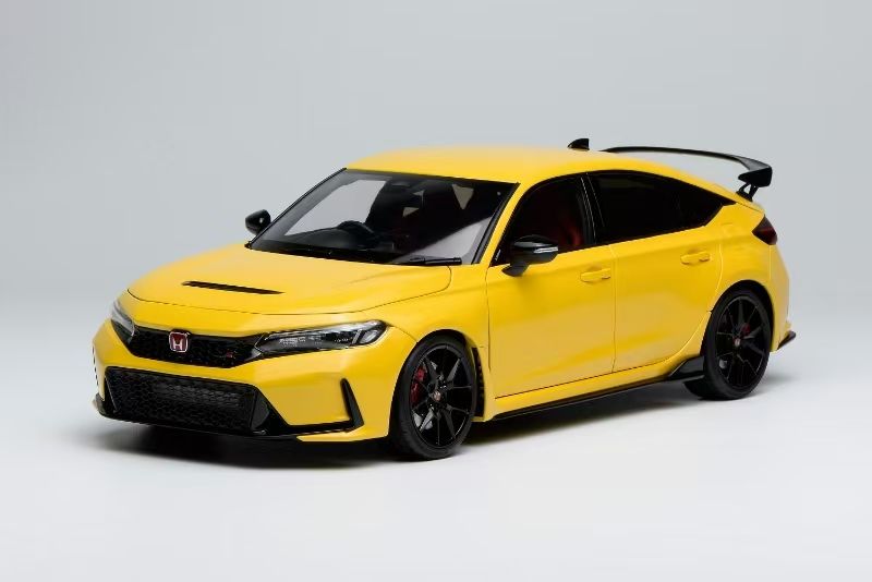 MOTORHELIX 1:18 Honda Civic TYPE-R (FL5) - Sunlight Yellow