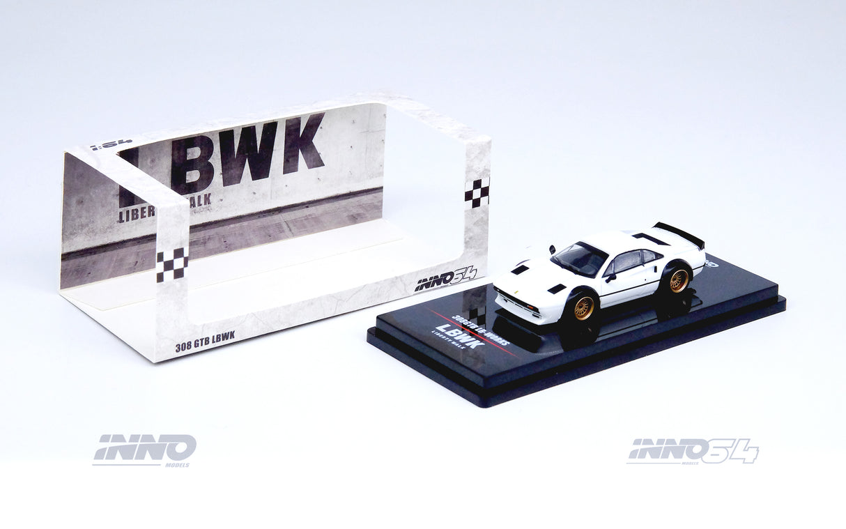 INNO64 1:64 Ferrari 308 GTB Liberty Walk in White