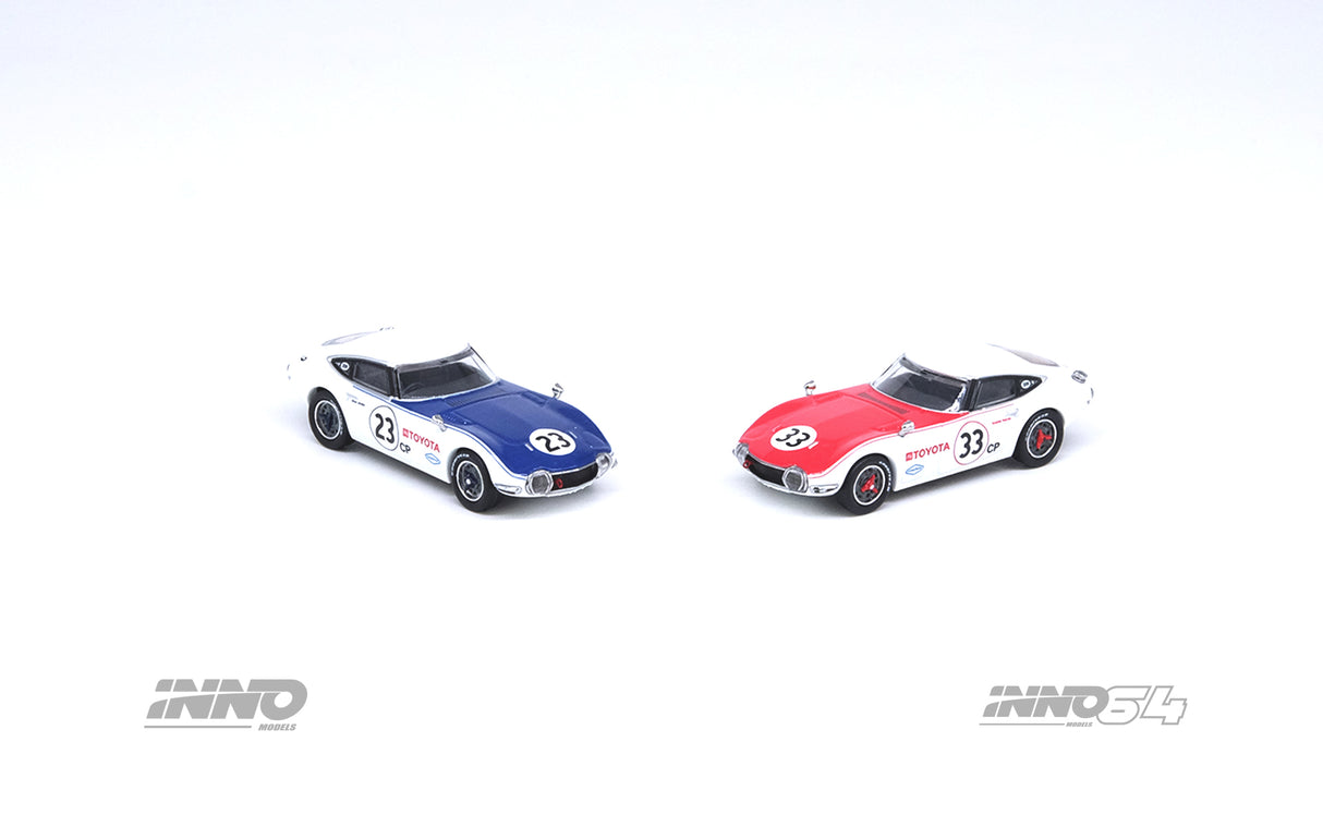 INNO64 1:64 Toyota 2000GT #23 & #33 SCCA 1968 Box Set Collection
