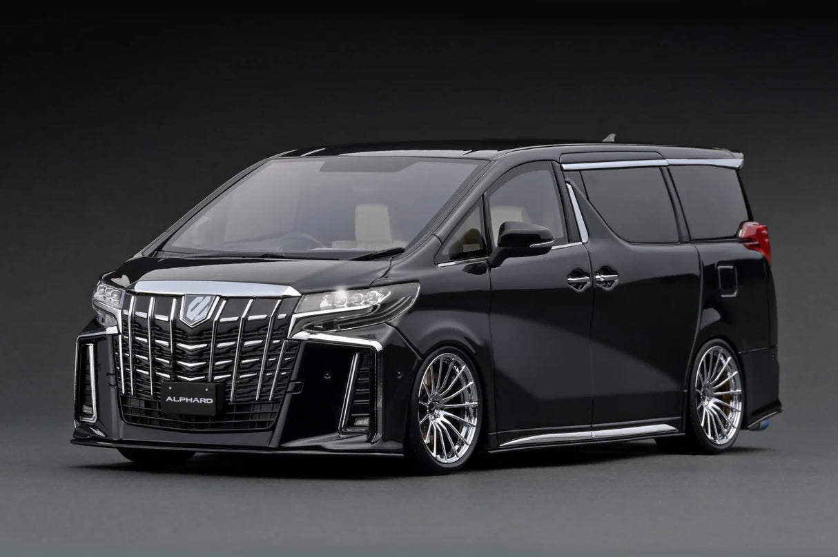 Ignition Model 1:18 Toyota Alphard (H30W) Executive Lounge S in Black