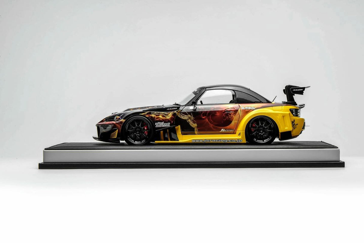*PREORDER* MotorHelix 1:18 Honda S2000 J's Racing Maou 2013 in Maou Livery Resin Version