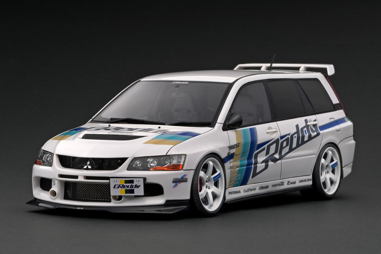 Ignition Model 1:18 Mitsubishi Lancer Evolution Wagon (CT9W) in White