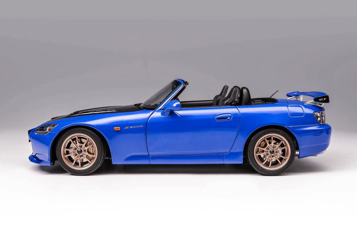 *PREORDER* MotorHelix 1/18 Honda S2000 (AP2) MUGEN in Apex Blue