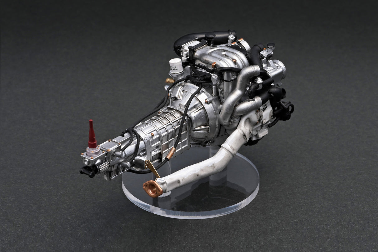 Ignition Model 1:18 Mazda RX-7 (FD3S) FEED Afflux GT3 in Blue Metallic with 13B Engine DIsplay