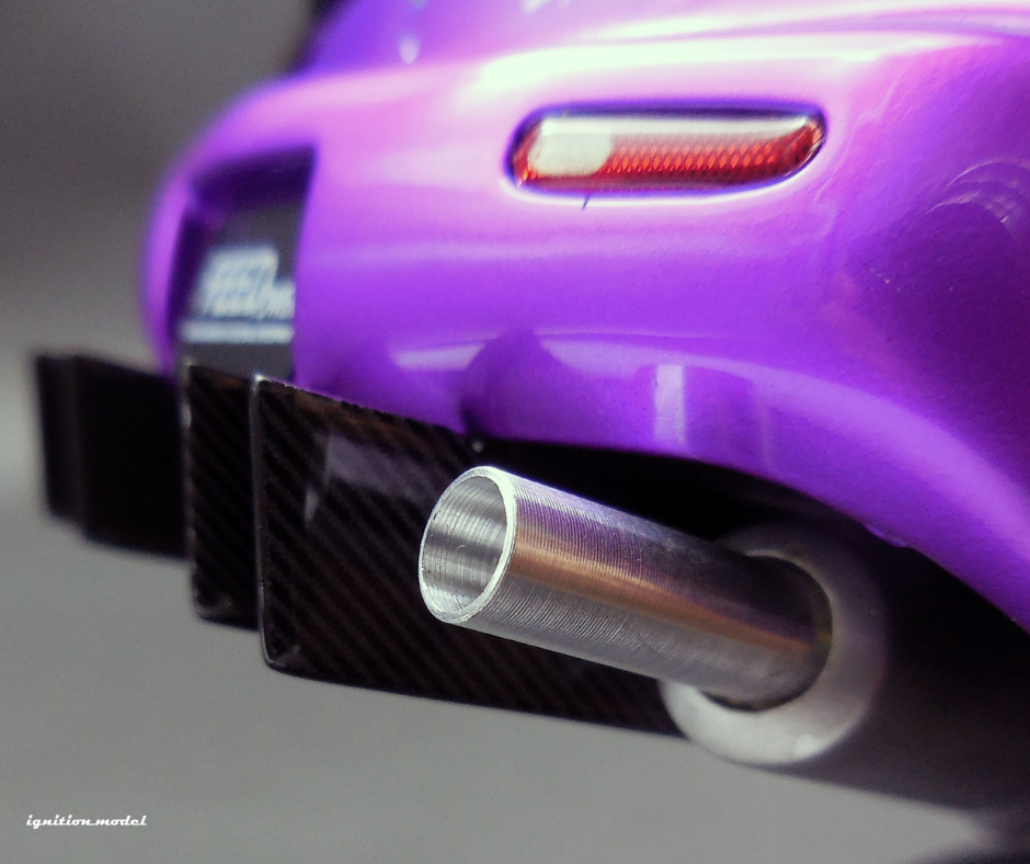 Ignition Model 1:18 Mazda RX-7 (FD3S) FEED Afflux GT3 in Purple Metallic