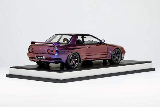 MotorHelix 1:18 Nissan Skyline GT-R (R32) Customized Version in Purple