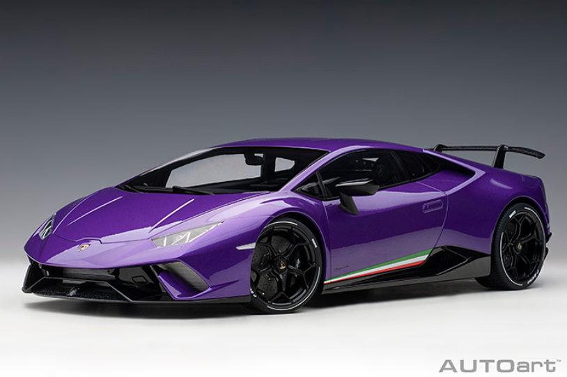 AUTOart 1:12 Lamborghini Huracan Performante in Viola Pasifae / Pearl Purple