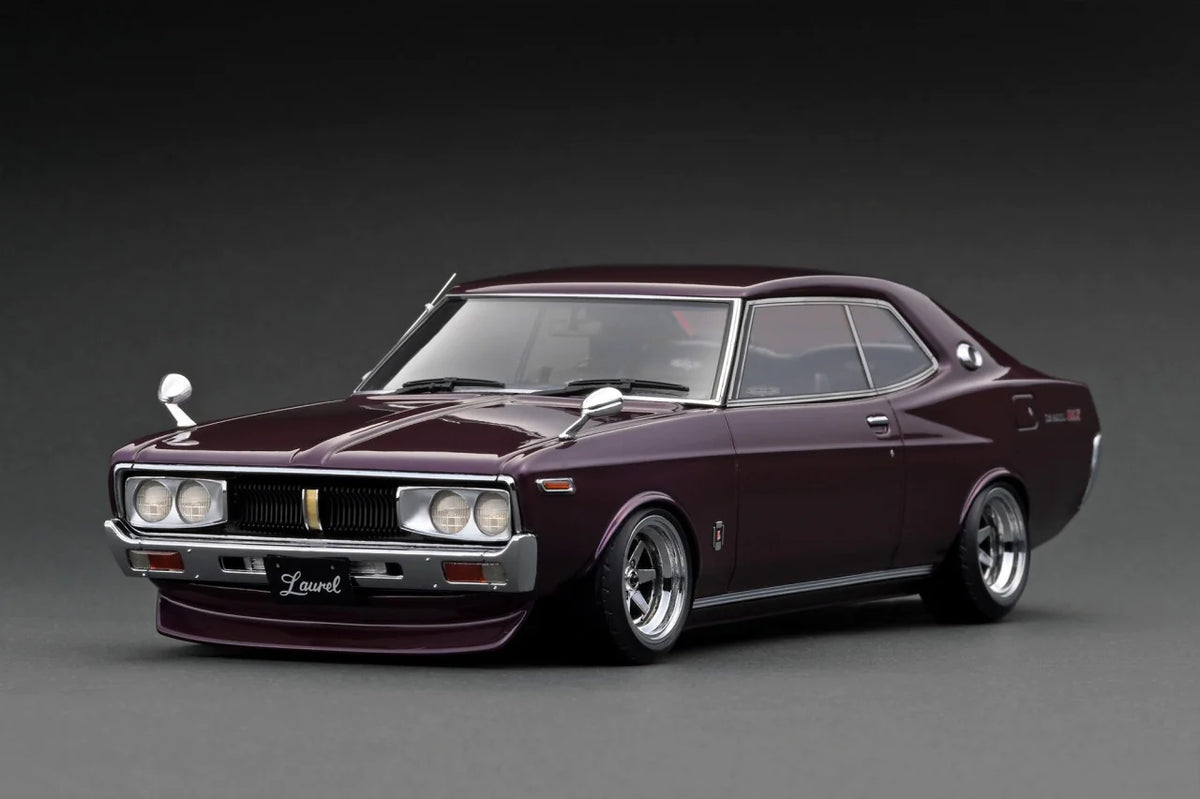 Ignition Model 1:18 Nissan Laurel 2000SGX (C130) in Purple – Model