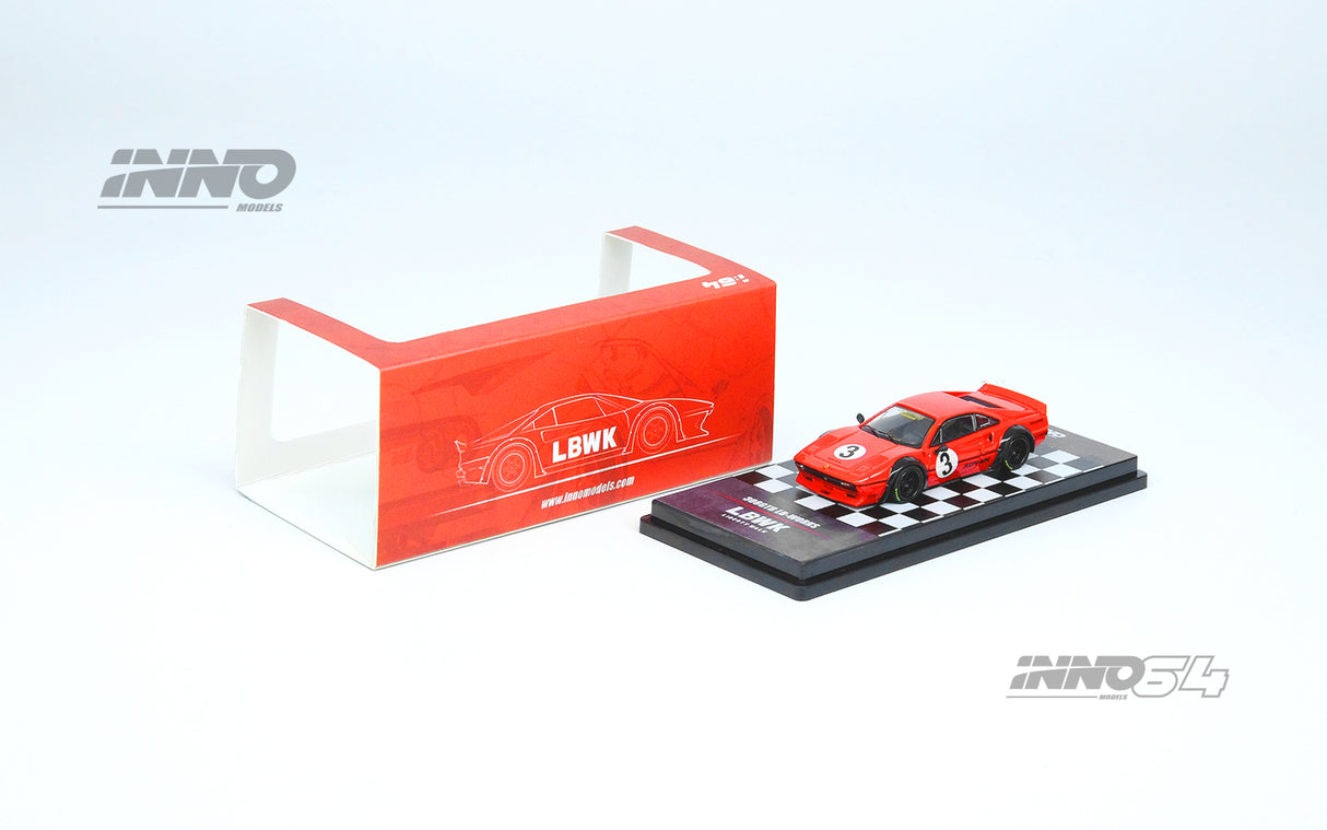 INNO64 1/64 Ferrari 308 GTB Liberty Walk in Red